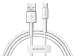 کابل شارژ سریع میکرو یو اس بی بیسوس Baseus Mini White Micro USB Cable 2m