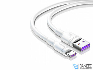 کابل تایپ سی بیسوس برای هواویBaseus Double Ring Quick Cable For Huawei 50cm
