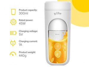مخلوط‌کن قابل حمل شیائومی Xiaomi Deerma Portable Mini Fruit Juicer Blender DEM-NU30