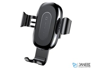 پایه نگهدارنده و شارژر وایرلس بیسوس Baseus Wireless Charger Gravity Car Mount