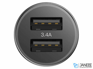 شارژر فندکی فست شارژ ماشین با کابل لایتنینگ بیسوس Small Screw