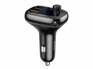 شارژر فندکی سریع با قابلیت پخش موسیقی و تماس بیسوس Baseus T-Typed Wireless MP3 Charger S-13