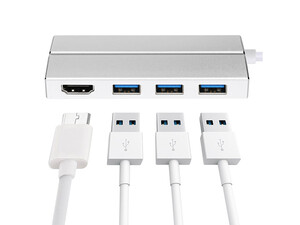 هاب 4 پورت یو اس بی شیائومی Xiaomi 4Ports USB3 Hub XMFXQ01QM