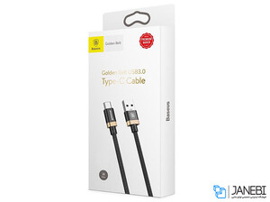 کابل تایپ سی بیسوس Baseus Golden Belt USB3.0 Type-C Cable 1.5m