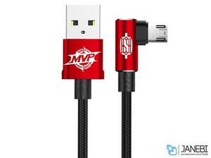 کابل میکرو یو اس بی بیسوس Baseus MVP Elbow Micro USB Cable 1m
