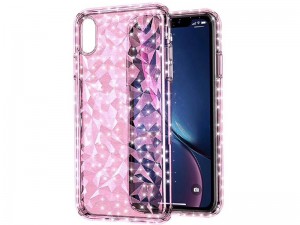 کاور ژله ای با طرح الماس مدل Comie More Shine moment مناسب برای گوشی موبایل آیفون XS Max