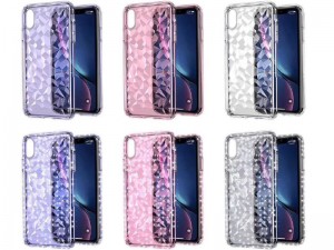 کاور ژله ای با طرح الماس مدل Comie More Shine moment مناسب برای گوشی موبایل آیفون XS Max