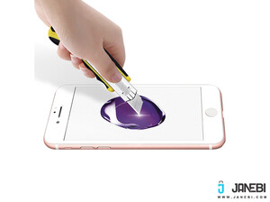محافظ صفحه نمایش شیشه ای نیلکین آیفون Nillkin 3D CP+ MAX Glass Apple iPhone 7 Plus/8 Plus