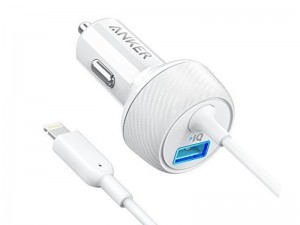 شارژر فندکی انکر مدل A2214 PowerDrive 2 Elite
