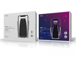 پایه نگهدارنده و شارژر وایرلس گوشی موبایل توتو مدل CACW-029 King Series بهمراه شارژر فندکی و کابل شارژ تایپ سی