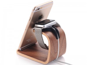 پایه نگهدارنده چوبی اپل واچ مدل SamDi