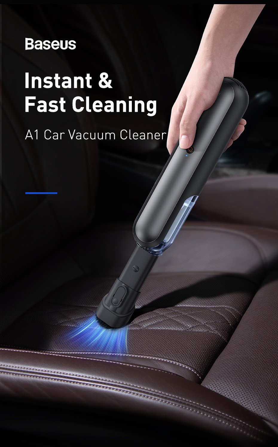 baseus a1 car vacuum cleaner review