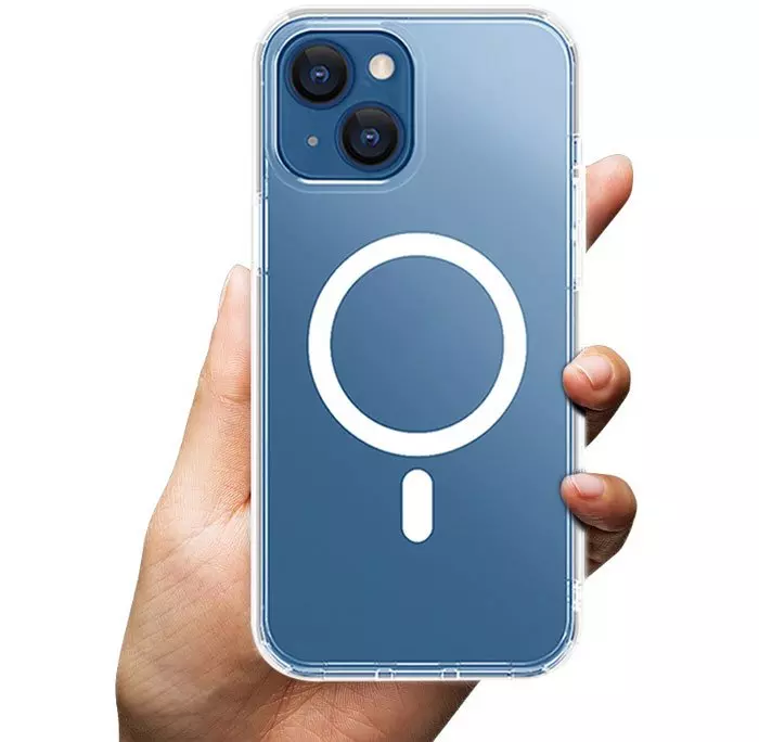 کاور مگ سیف ویوو مدل Crystal Magnetic Phone case MCC-101 مناسب برای گوشی موبایل iPhone 14 Plus