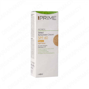 کرم ضد آفتاب رنگی SPF60 پرایم پوست مختلط تا چرب