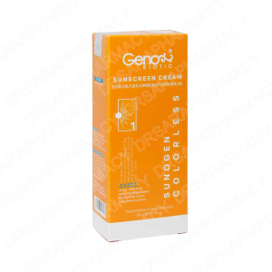 ضد آفتاب ژنوبایوتیک پوست چرب SPF50