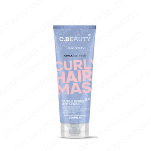 ماسک مو سی بیوتی مدل Curly حجم 200 میلی لیتری