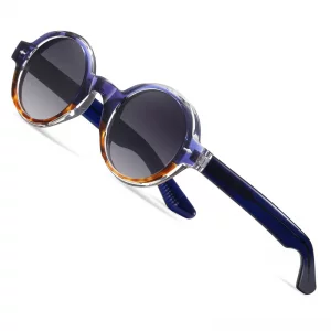 عینک آفتابی  گرد پلاریزه آلبرت وگ مدل S31108C4 Acetate Avantgarde Visionary