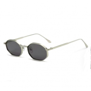 عینک آفتابی  Irn-Sz-3605-Wht  عینک آفتابی زنانه, عینک آفتابی مردانه, عینک فلزی نقره‌ای