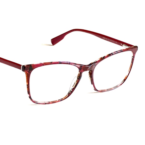 فریم طبی و عینک شب مدل Cb-5119-C2-Maroon