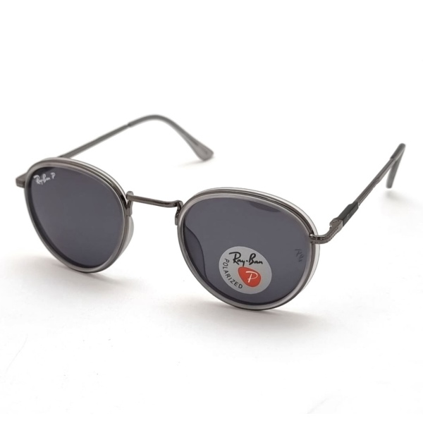 عینک آفتابی ری‌‌بن با عدسی پلاریزه مدل Rb-0299-Silver