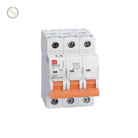 کلید فیوز مینیاتوری سه پل 6 آمپر LS - مدل BKN 3P C6A