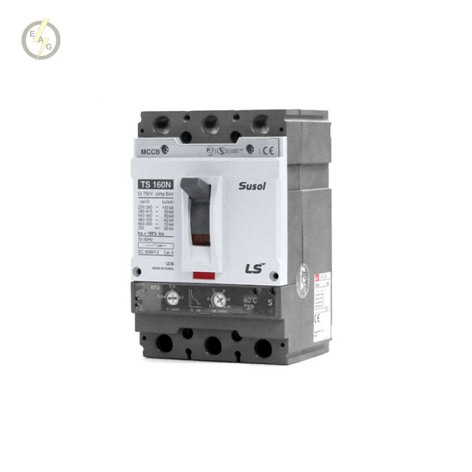 کلید اتوماتیک قابل تنظیم 160 آمپر 3 پل LS  مدل TS 160N ATU 160 3
