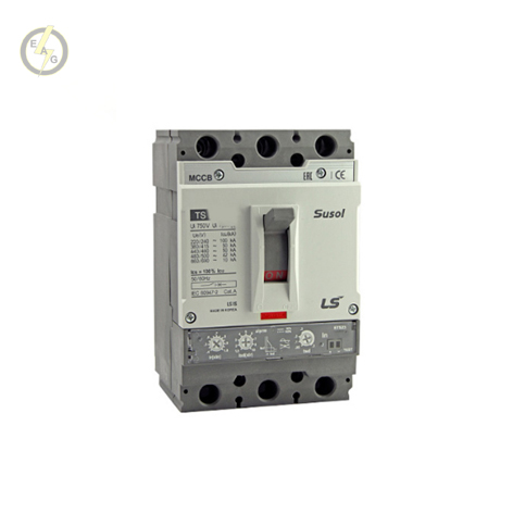 کلید اتوماتیک قابل تنظیم 250 آمپر 3 پل LS  مدل TS 250N ATU 250 3