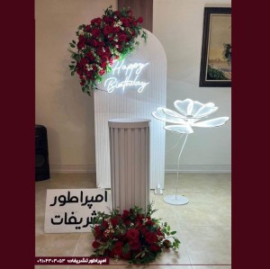 بادکنک آرایی و گل آرایی مینیمال سفید – ساده، شیک و اینستاگرامی