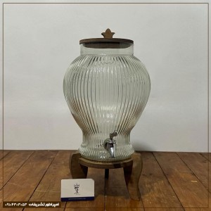 اجاره کلمن ۴لیتری چوبی شیار دار
