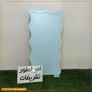 اجاره بکگراند موج دار آبی