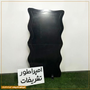 اجاره بکگراند موج دار مشکی