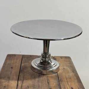 استند کیک ساده نقره ای