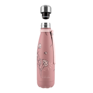 بطری استیل 500 میلی لیتر کیکابو مدل Flora