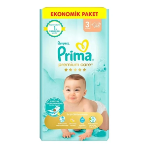 پوشک بچه 52عددی پریما سایزسه لهستانی