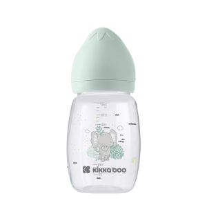 شیشه شیر 260 میل طلقی کیکابو طرح savanna
