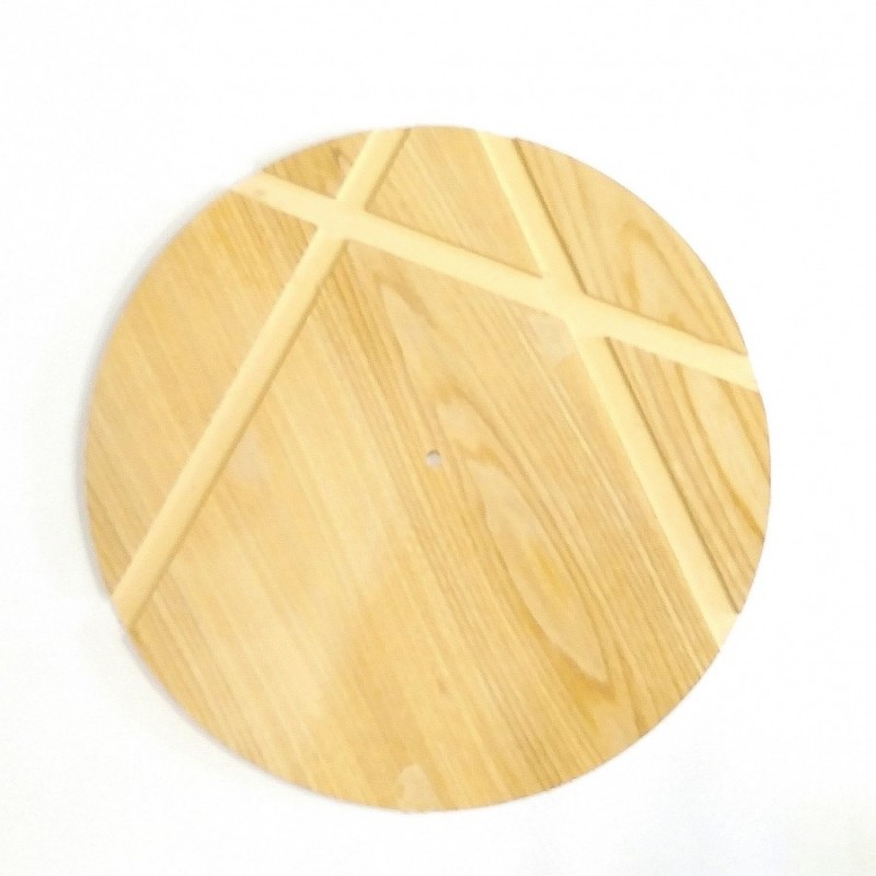 ساعت شیار دار 114 چوب شیراز MDF خام(( ارسال این محصول فقط با تیپاکس میباشد و هزینه ارسال بعهده مشتری محترم میباشد)