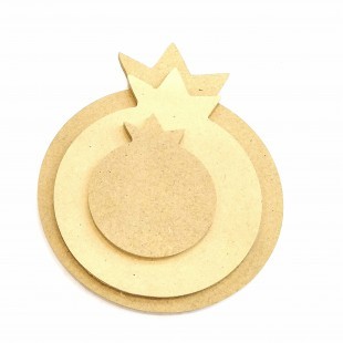 تخته سرو انار   407 چوب شیراز MDF خام یلدا(هزینه ارسال بعهده مشتری محترم میباشد)