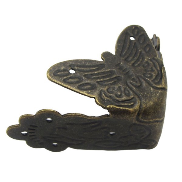 گوشه لبه دارزیتونی طرح پروانه 191