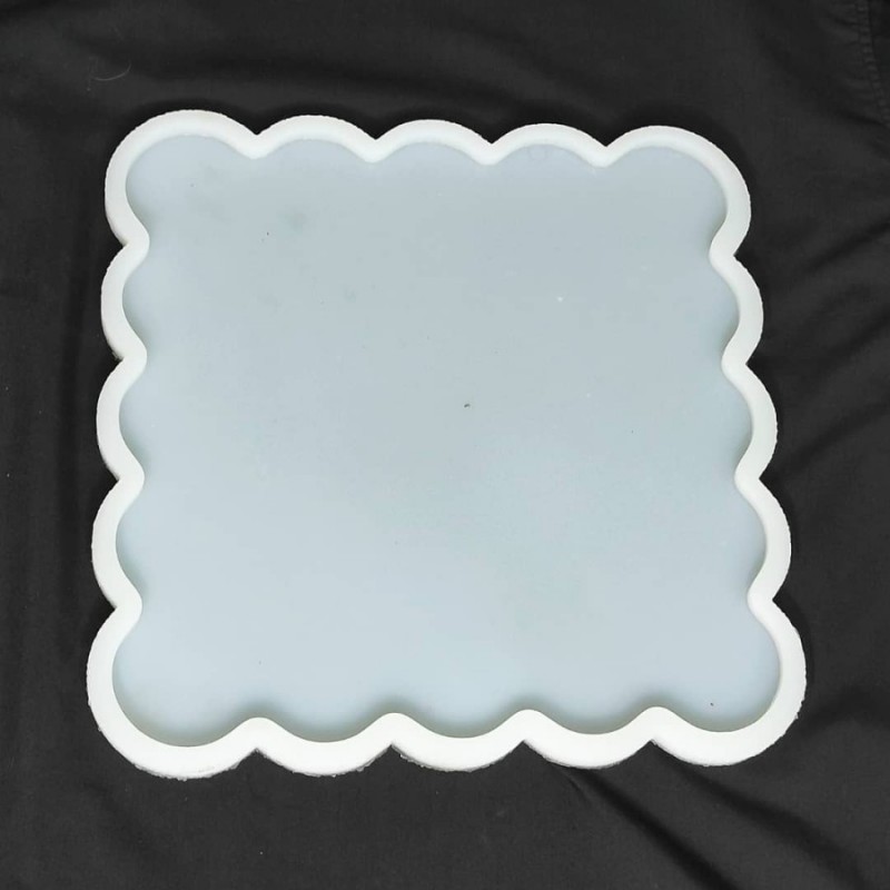 قالب سیلیکونی شیراز رزین مربع دالبری سایز 30 کد 513