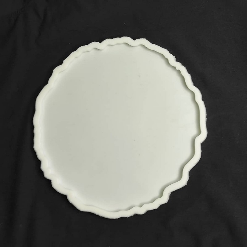 قالب سیلیکونی شیراز رزین سینی دالبری سایز 30 گرد  231