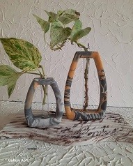قالب سیلیکونی گلجایی گلدان