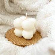 قالب سیلیکونی شمع و سنگ مصنوعی روبیکا چهارتایی