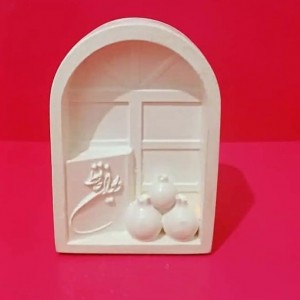 قالب سیلیکونی یلدا  پنجره  در  دو سایز