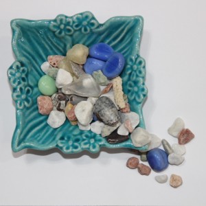 سنگ طبیعی رنگارنگ