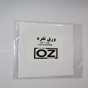 ورق نقره 100 برگ 16*16