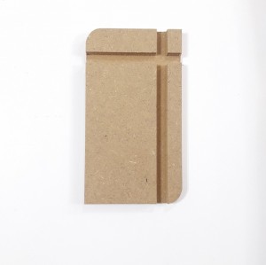 هولدر نگهدارنده مستطیل  ام دی اف موبایل کد 090 چوب شیراز MDF خام
