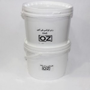 رزین اپوکسی OZ شفاف ایتالیا حلب 12KG