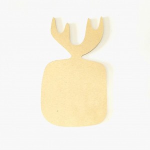 تخته سرو گوزن مربع کد080 چوب شیراز MDF خام