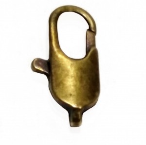 قفل گردنبند تخت بزرگ زردقلم 054