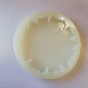 قالب سیلیکونی شیراز رزین گرد دفرمه سایز 20